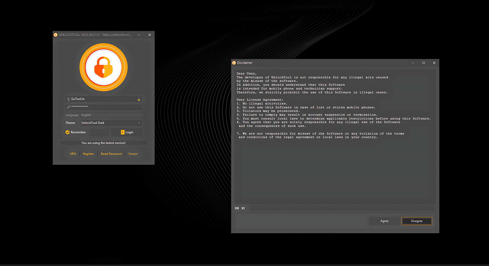 ZoFind Unlocker Service