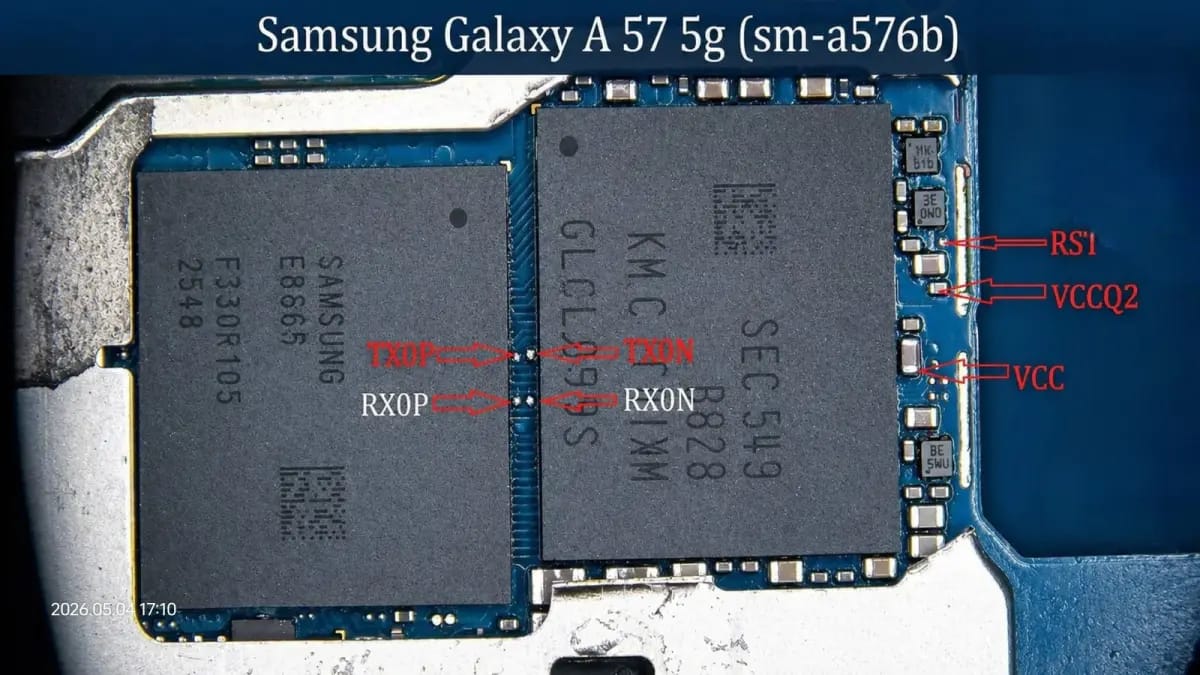 Samsung Galaxy A57 5g (sm-a576b) isp